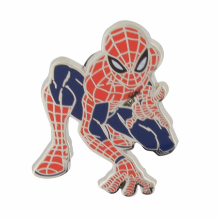 Spider-Man Ready for Battle Enamel Pin